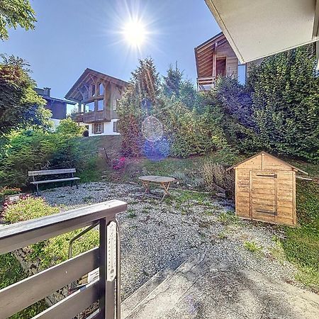 Bel Apt Au Centre De Combloux Avec Jardin, Balcon, Wifi Et Parking A 300M Des Commerces - Fr-1-560-52 외부 사진
